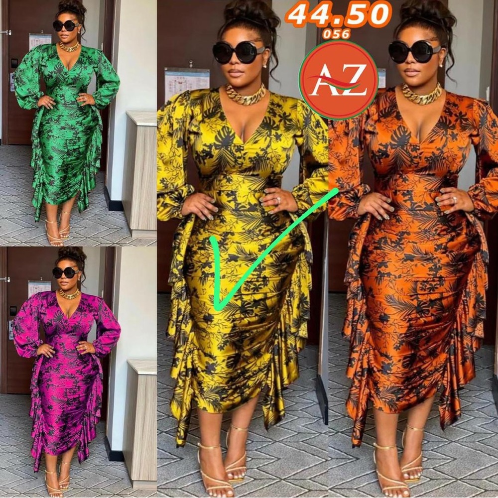 This stylish dress is available